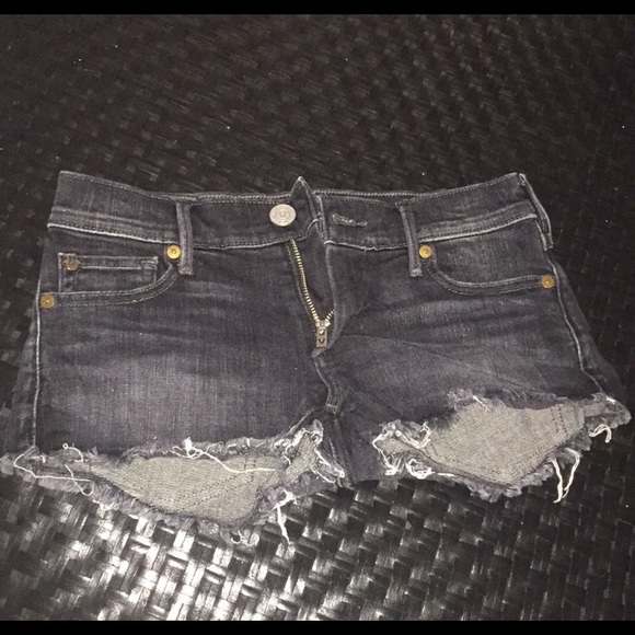 True religion black denim shorts ✨ - Picture 2 of 3